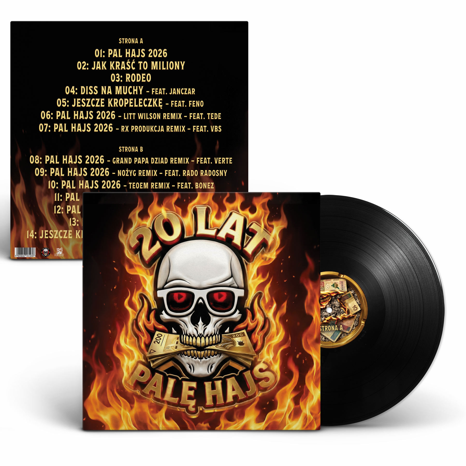 WINYL 20 LAT PALĘ HAJS - PREORDER